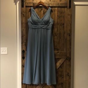 Christina Wu Prom dress Slate blue size 20